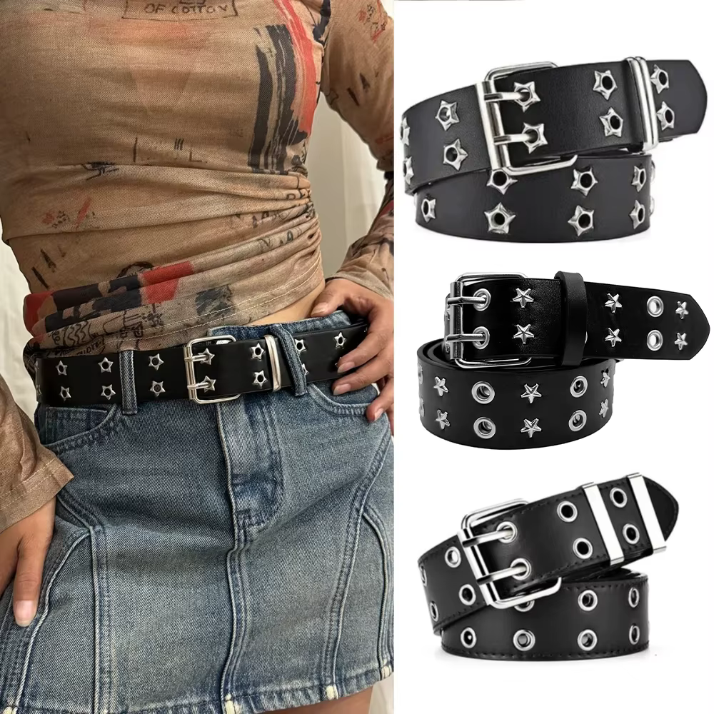 Ceinture pour femme à double trou