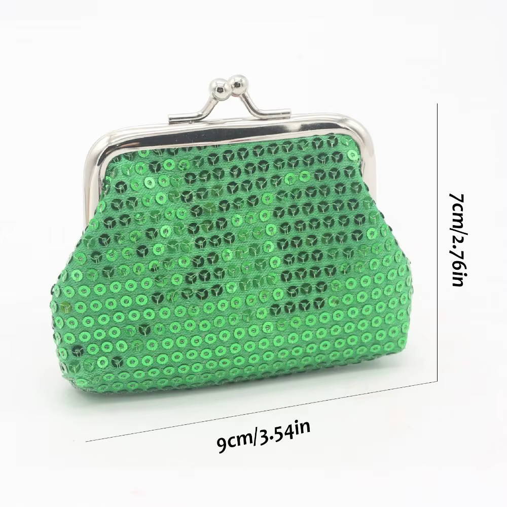 Porte-cartes à paillettes pour hommes