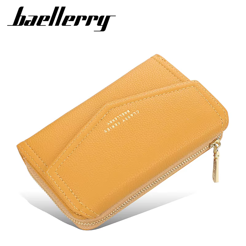 Baellerry-Portefeuille en cuir pour femme