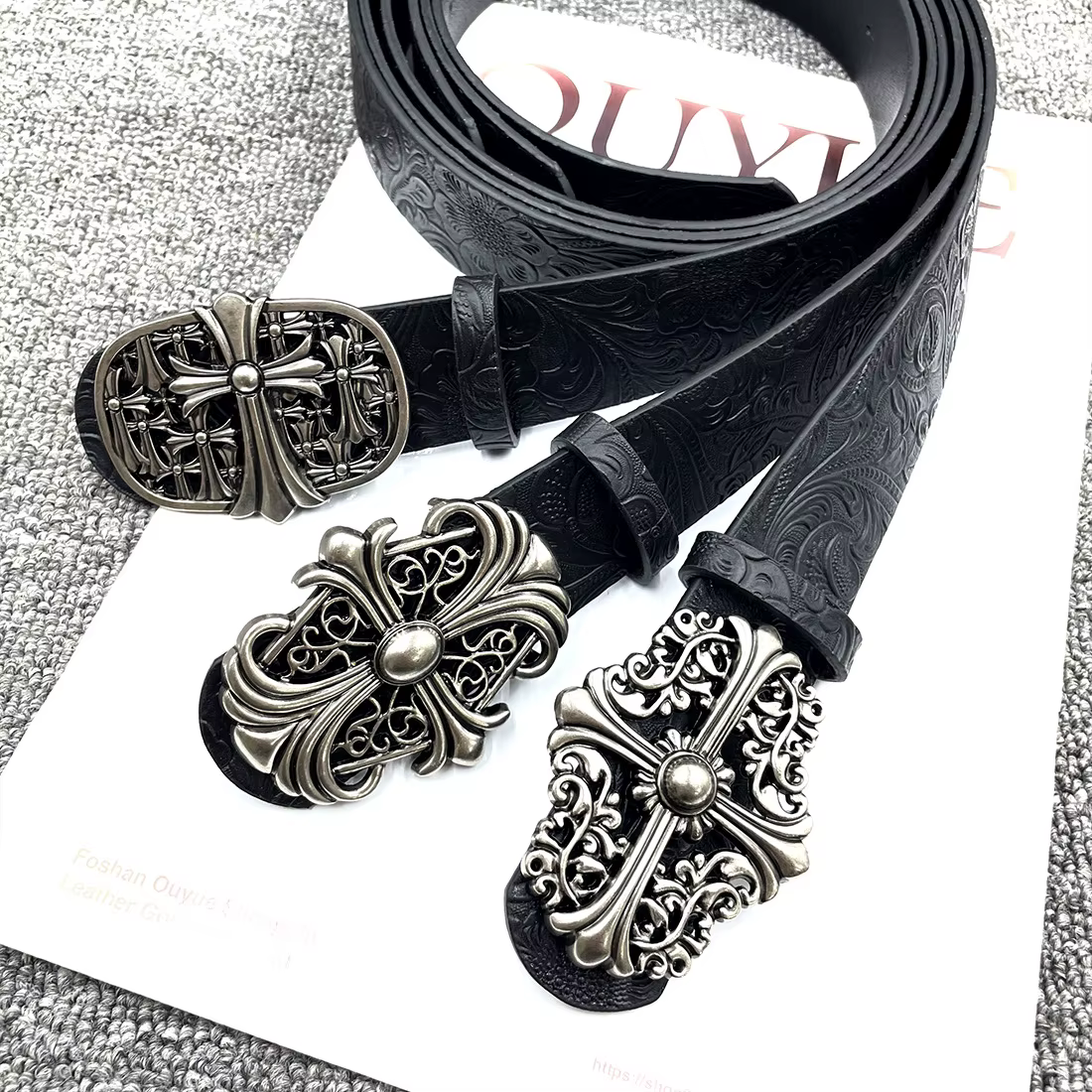 Ceinture rétro pour hommes style bohème