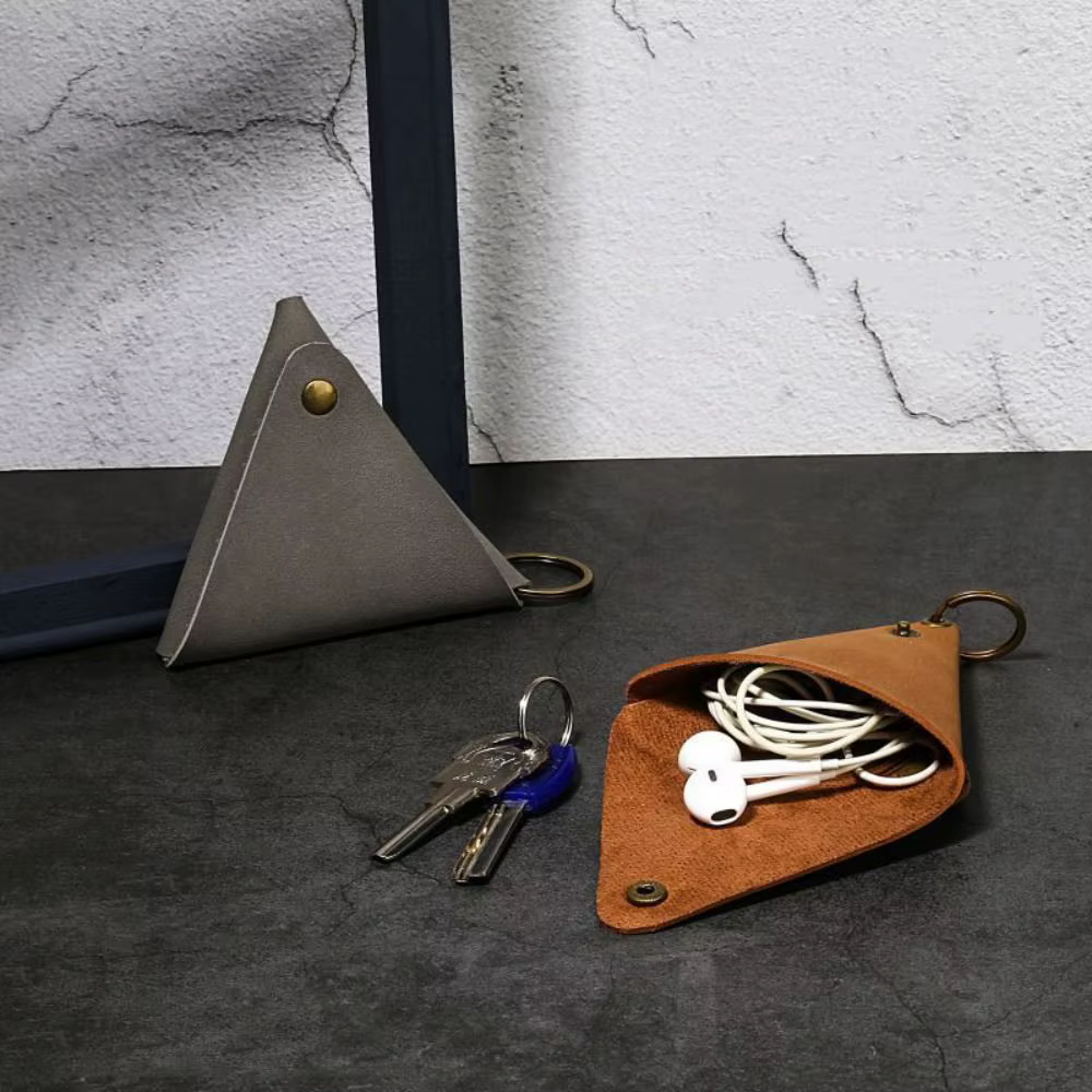 Porte-monnaie en cuir PU de style coréen