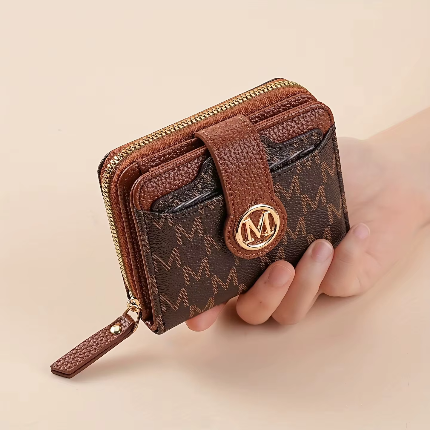 Portefeuille pour femme avec plusieurs emplacements pour cartes