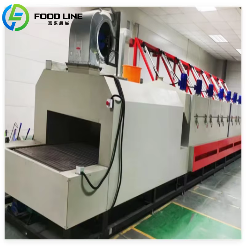 Four tunnel de cuisson pour biscuits et pain à feu direct