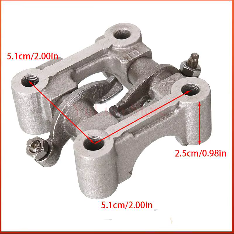 Support de culbuteur de moteur de moto compatible avec Gy6 50cc 60cc 70cc 80cc 100cc 139qmb pour scooter chinois, cyclomoteur, VTT