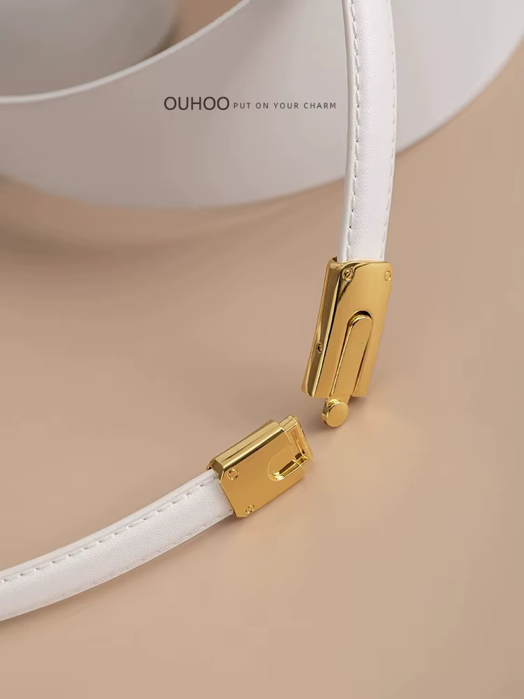 Ceinture fine et élégante de styliste pour femmes