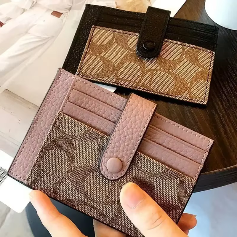 Portefeuille pour femme en cuir PU