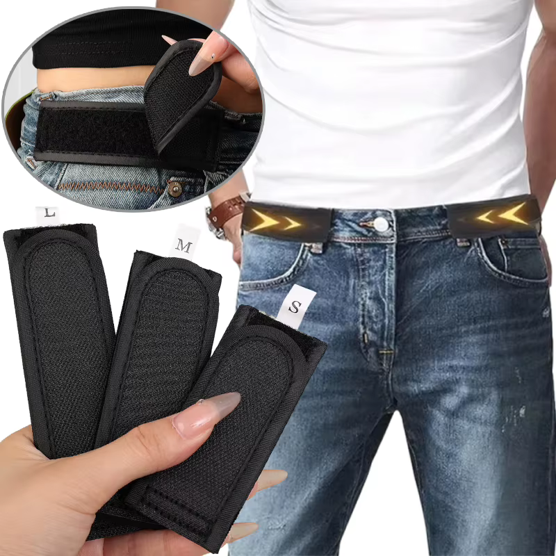 Ceintures élastiques pour hommes à boucle Velcro facile à utiliser