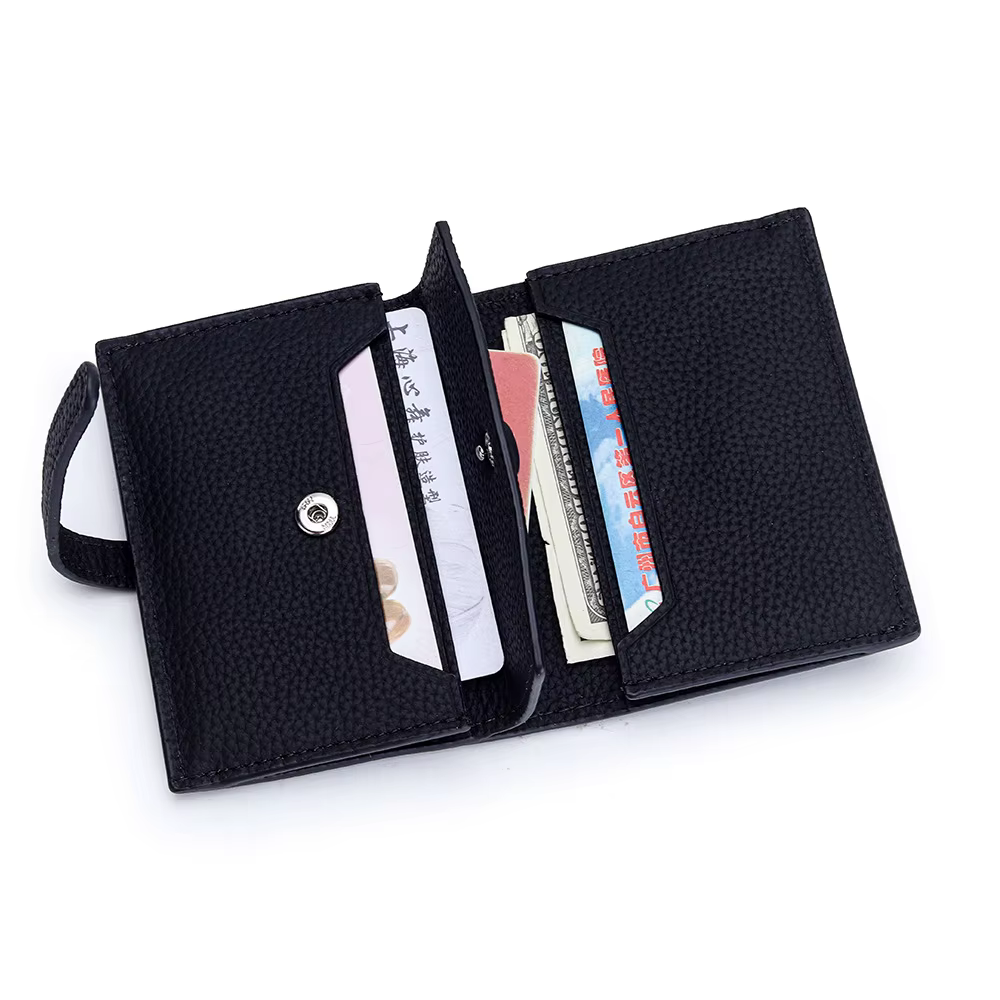 Petit portefeuille en cuir pour femmes