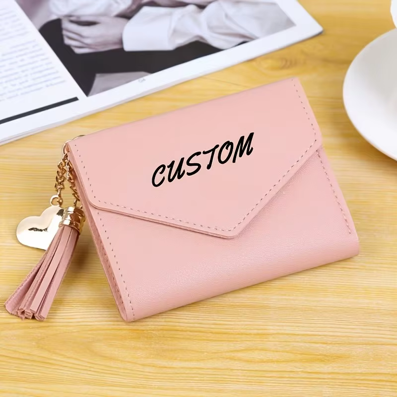 Portefeuille pour femme personnalisé avec lettre