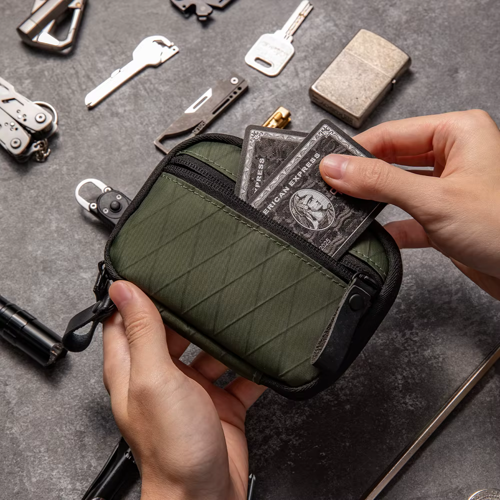 Petite pochette portefeuille EDC