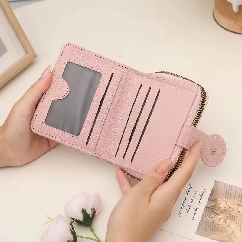 Portefeuille pour femme avec plusieurs emplacements pour cartes