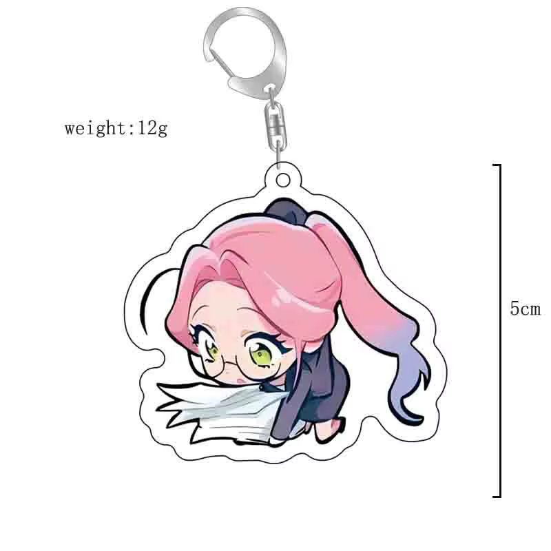 Porte-clés Super Mignons Anime Dance Chibis Luka Ivan Till Mizi Hyuna Sua, Accessoires de Jeu, Pendentif de Sac à Dos, Bijoux