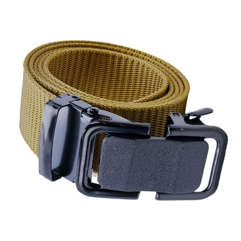 Ceinture tissée à boucle automatique 39BD pour hommes