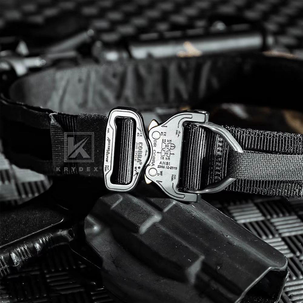 KRYDEX ceinture tactique originale Cobra boucle Rigger hommes MOLLE ceinture 1.75 "intérieur 2" extérieur robuste gamme ceintures pour la chasse en plein air