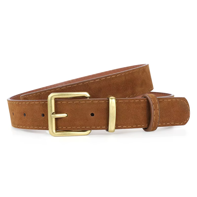 Ceinture en daim pour femmes