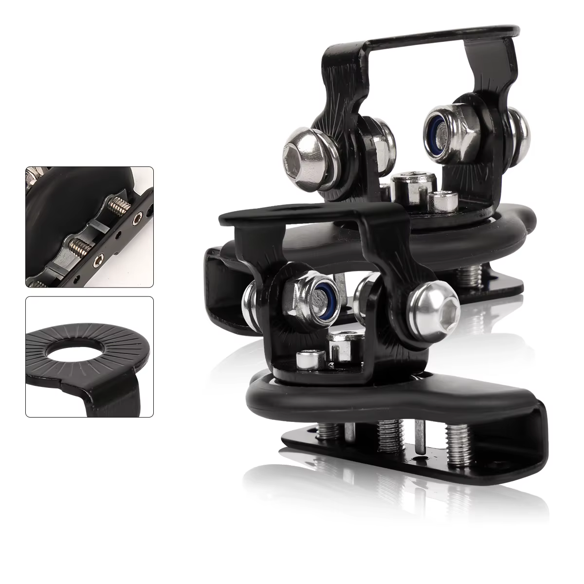 Support de montage de lampe de travail LED, support à pince pour tout-terrain SUV ATV 4WD universel 4x4, accessoires automobiles, support de projecteur