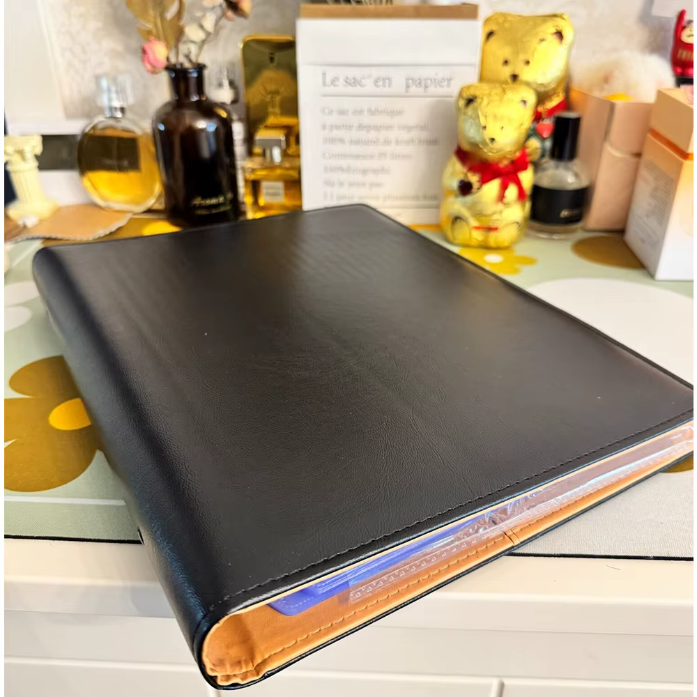 Porte-cartes en cuir PU tendance