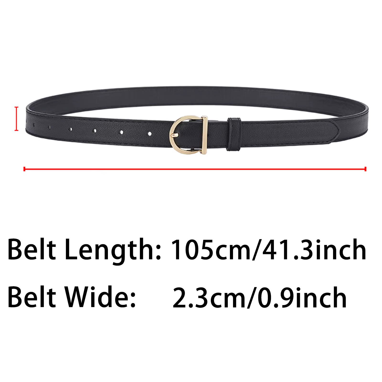 Ceinture femme mode haute qualité boucle ardillon