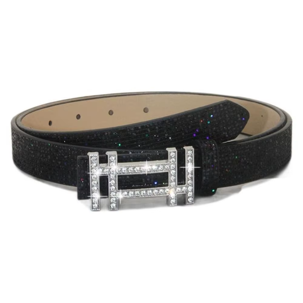 Ceinture en strass scintillants pour femmes
