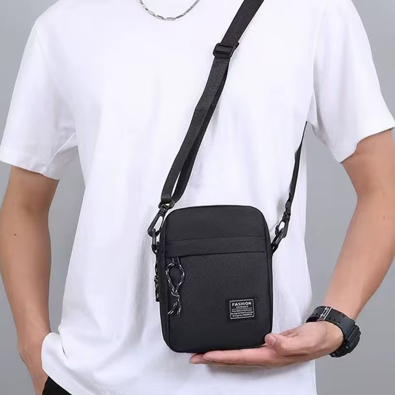 Sac bandoulière décontracté et élégant pour homme