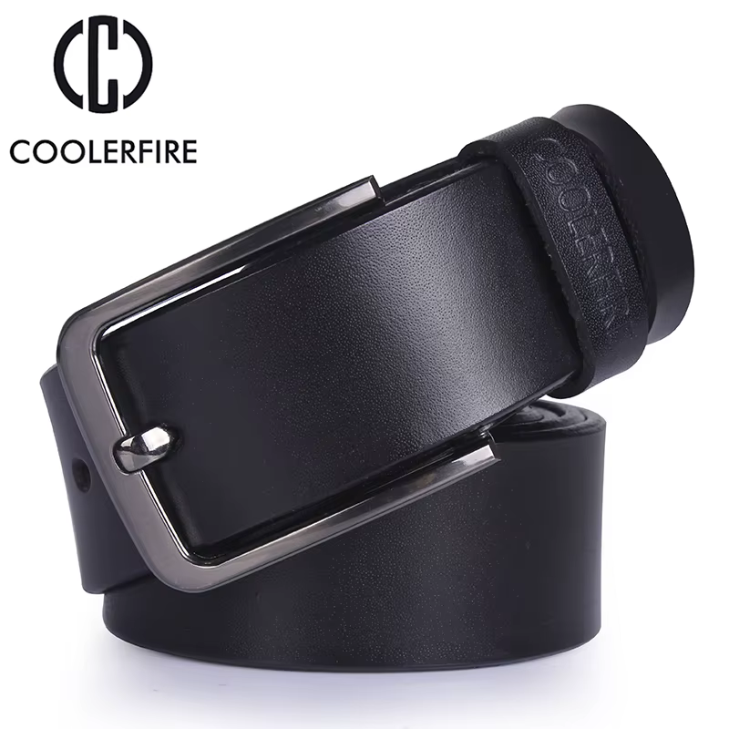 Ceinture de pantalon pour hommes ceintures en cuir noir