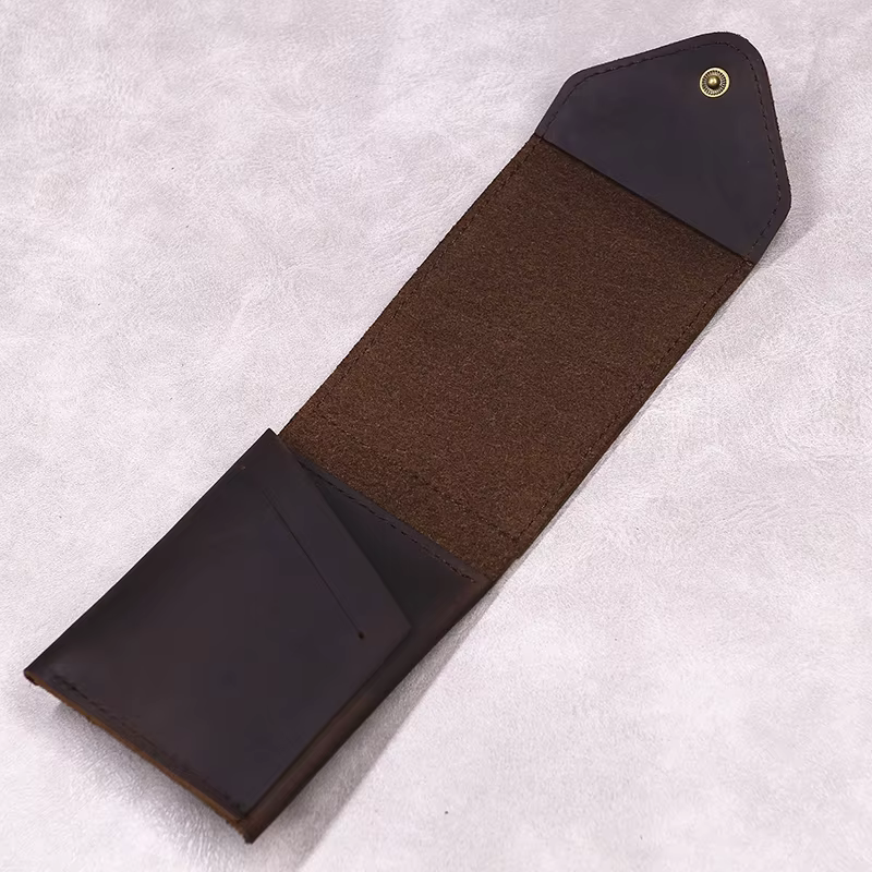 Portefeuille en cuir véritable 100% pour hommes