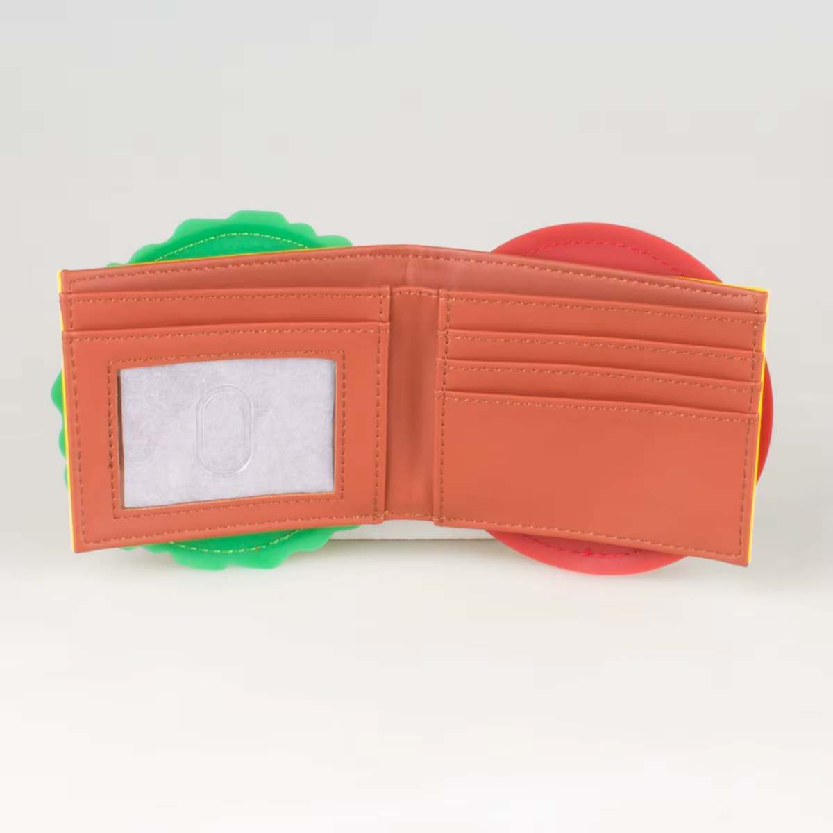 Portefeuille pliable Burger 3D de haute qualité