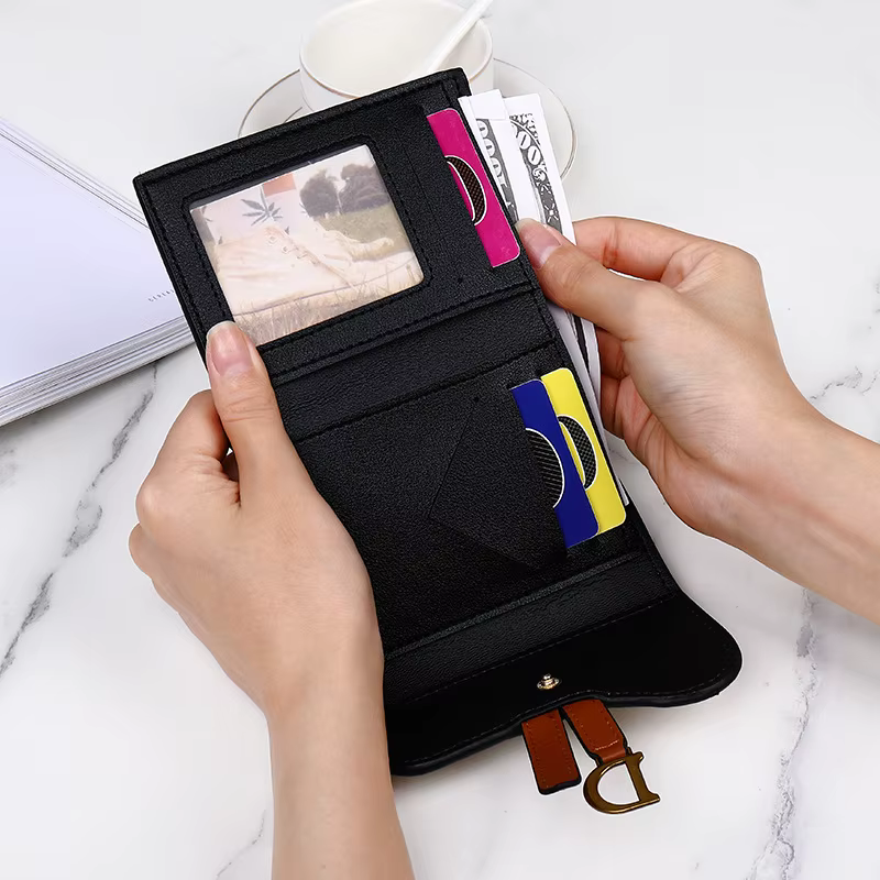 Portefeuille pour femme de style vintage