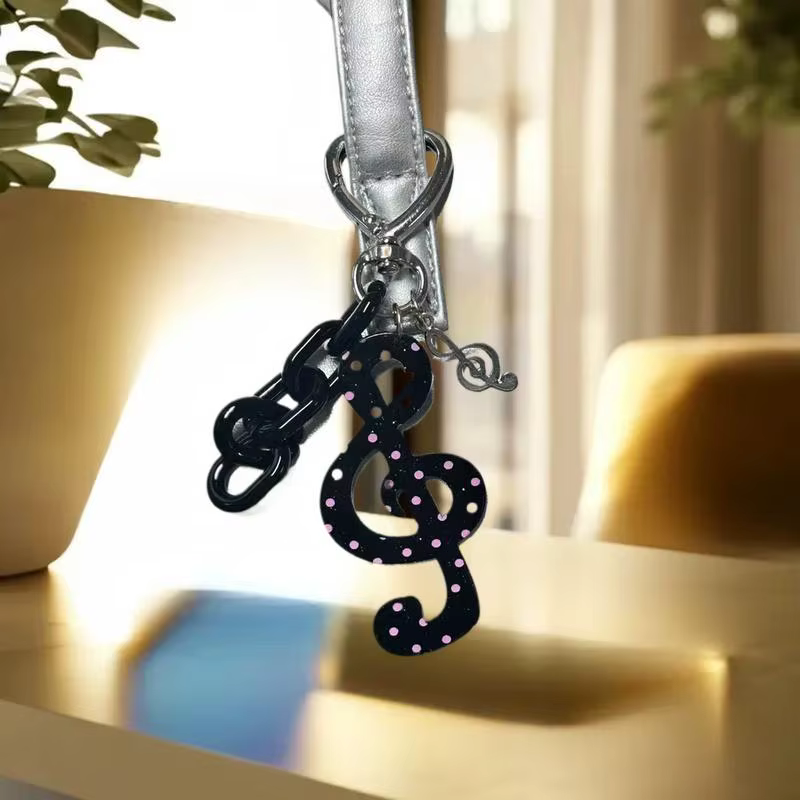 Porte-clés fantaisie Harmony Note