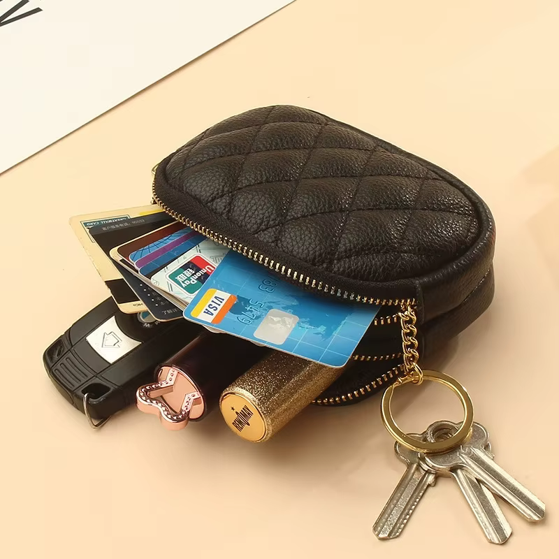 Femmes Mini portefeuille mode cuir femme sac à main porte-carte porte-monnaie court