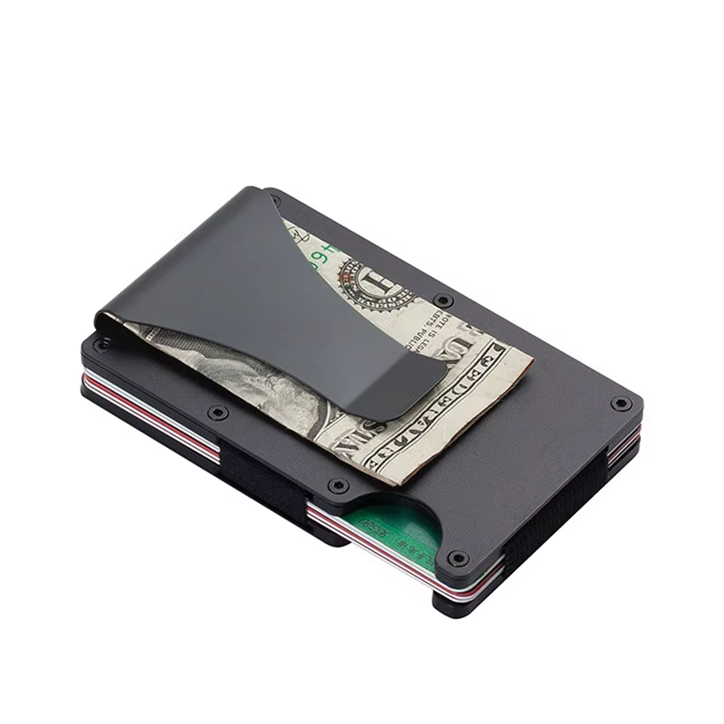 Portefeuille minimaliste pour hommes et femmes - Portefeuille RFID fin