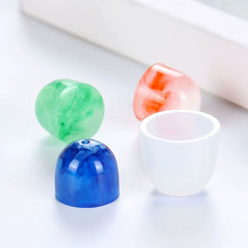 Moule en silicone pour fabrication de bijoux, support 3D en époxy solide fait main, outils de bricolage pour colliers et accessoires de bijouterie