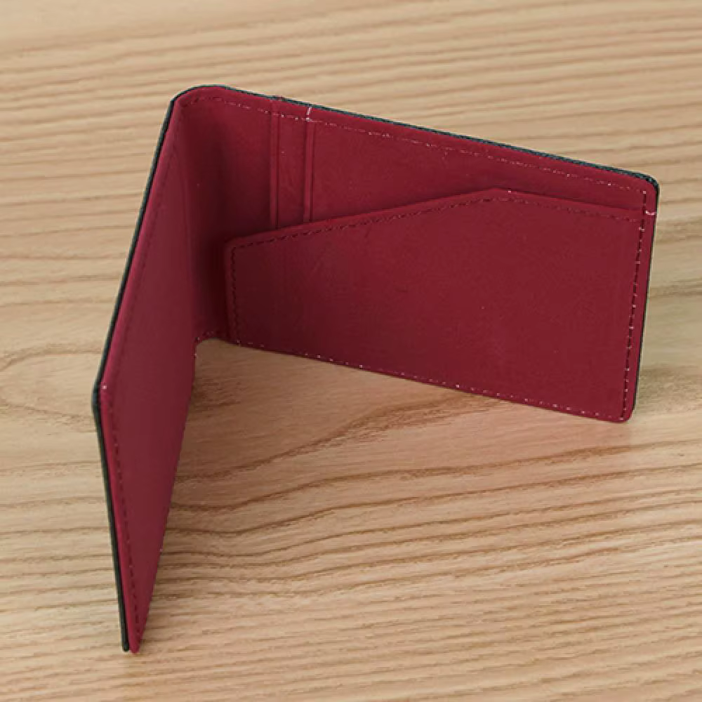 Portefeuille court en Faux cuir pour hommes