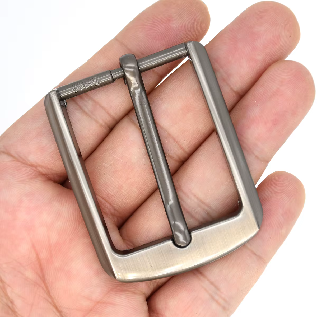Broche de construction de ceinture en métal pour homme