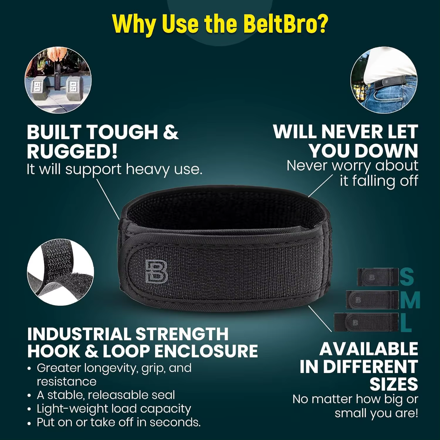 Ceinture élégante et confortable pour hommes