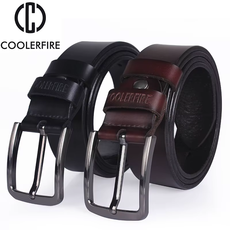 Ceinture de pantalon pour hommes ceintures en cuir noir