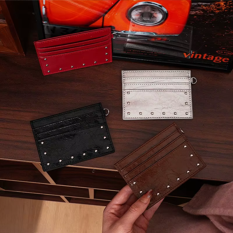 Porte-cartes de style coréen pour femmes