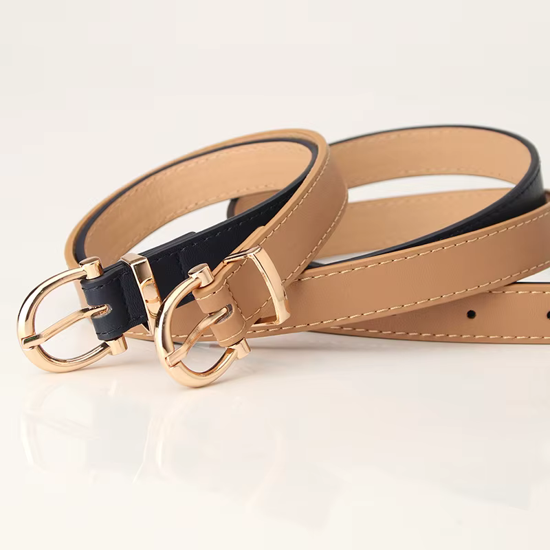 Ceinture en cuir de luxe pour femme