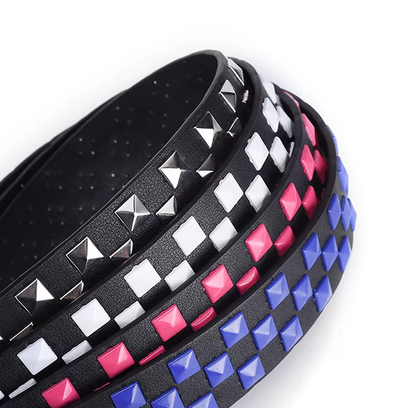 Ceinture en cuir PU personnalisée pour hommes et femmes, ceinture en damier, 107cm, mode universelle, hip-hop, punk, style Ins, nouveau, RiSALE