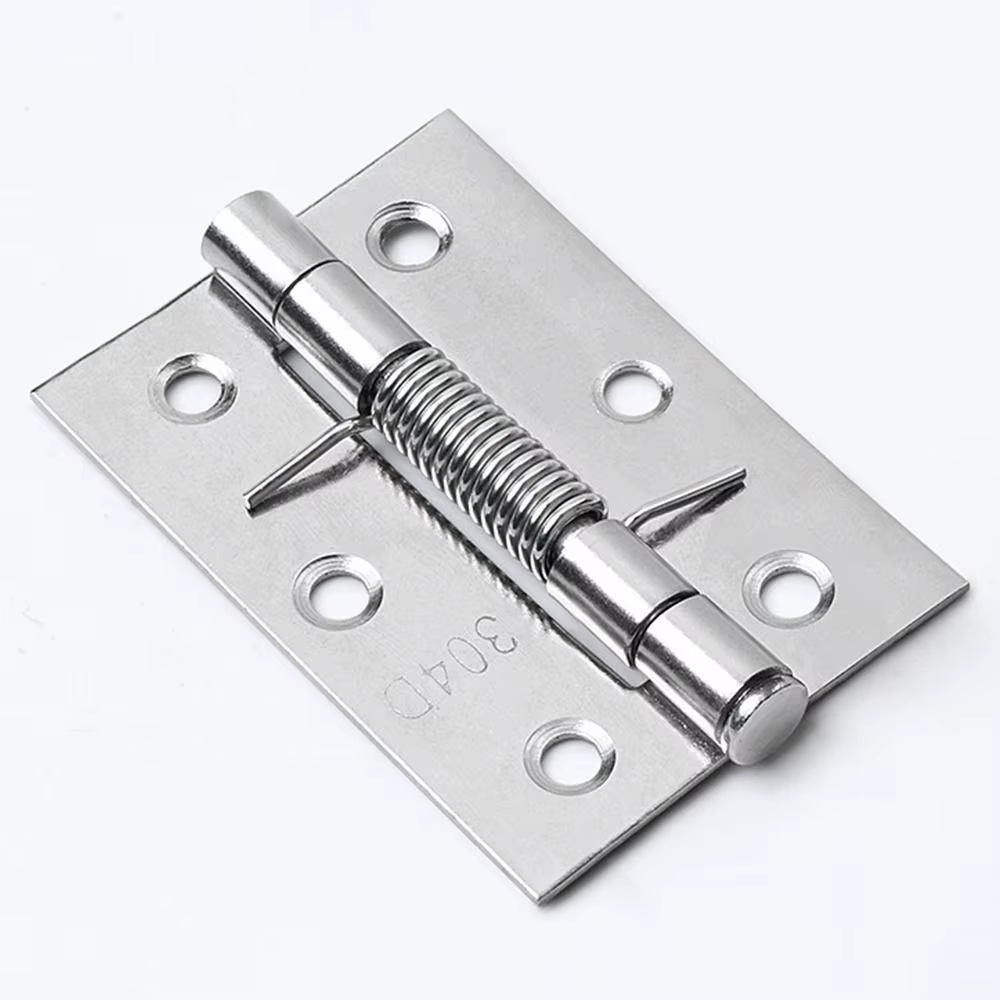 Charnières de porte pliantes à ressort à rebond automatique, charnières croisées, fournitures de meubles, accessoires de fenêtre