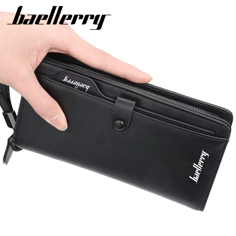 Portefeuille long rétro pour homme Baellerry