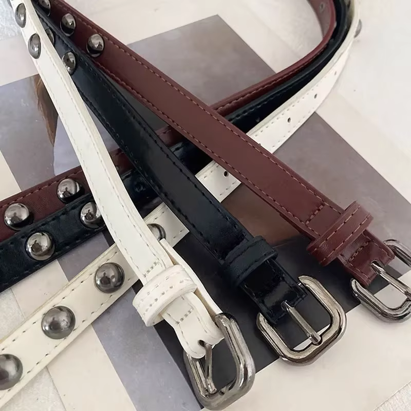 Ceinture en cuir pour femmes