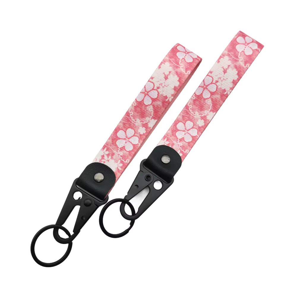 Porte-clés de voiture et moto en nylon, sangle de poignet, accessoires pour Toyota Honda VW
