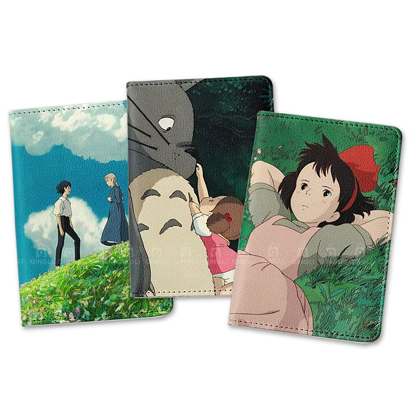 Porte-passeport d'anime japonais