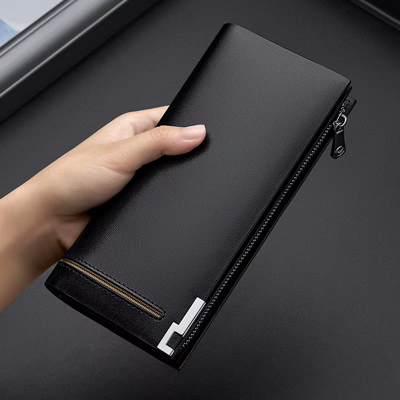Portefeuille en cuir personnalisé pour homme