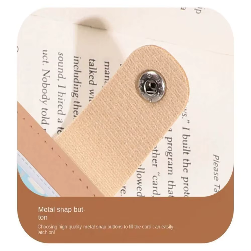 Porte-cartes imprimé chat mignon pour femme
