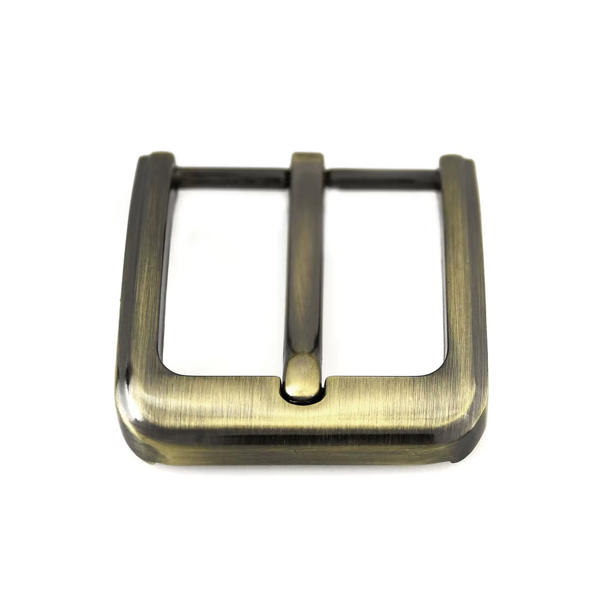 1 boucle de ceinture en métal brossé 40mm
