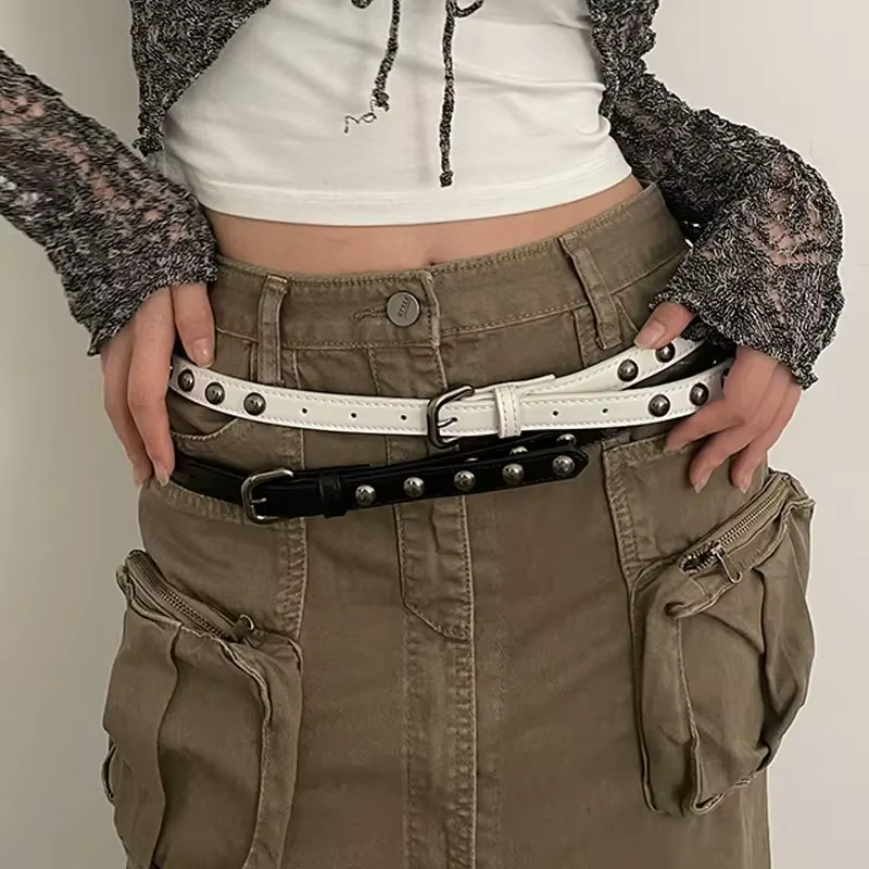 Ceinture en cuir pour femmes