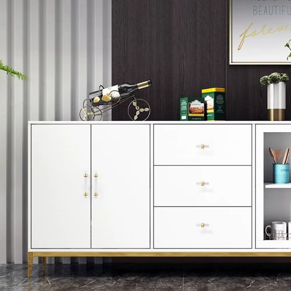 Poignées de meubles de style moderne, quincaillerie de porte de placard de salle de bain et de cuisine, barre en T ​ Poignées de tiroir, poignées de tirage