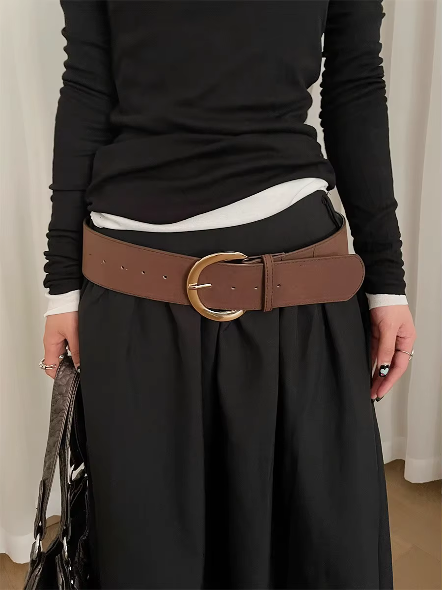 Ceinture large pour femmes